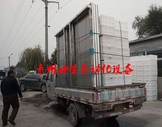 发往湖北组装的800斤不锈钢豆芽机一台