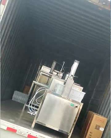 临淄博兴客户定制的豆腐机发货