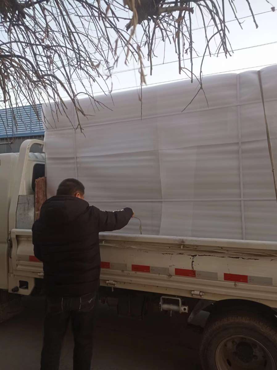 200型全自动豆芽机装车发货