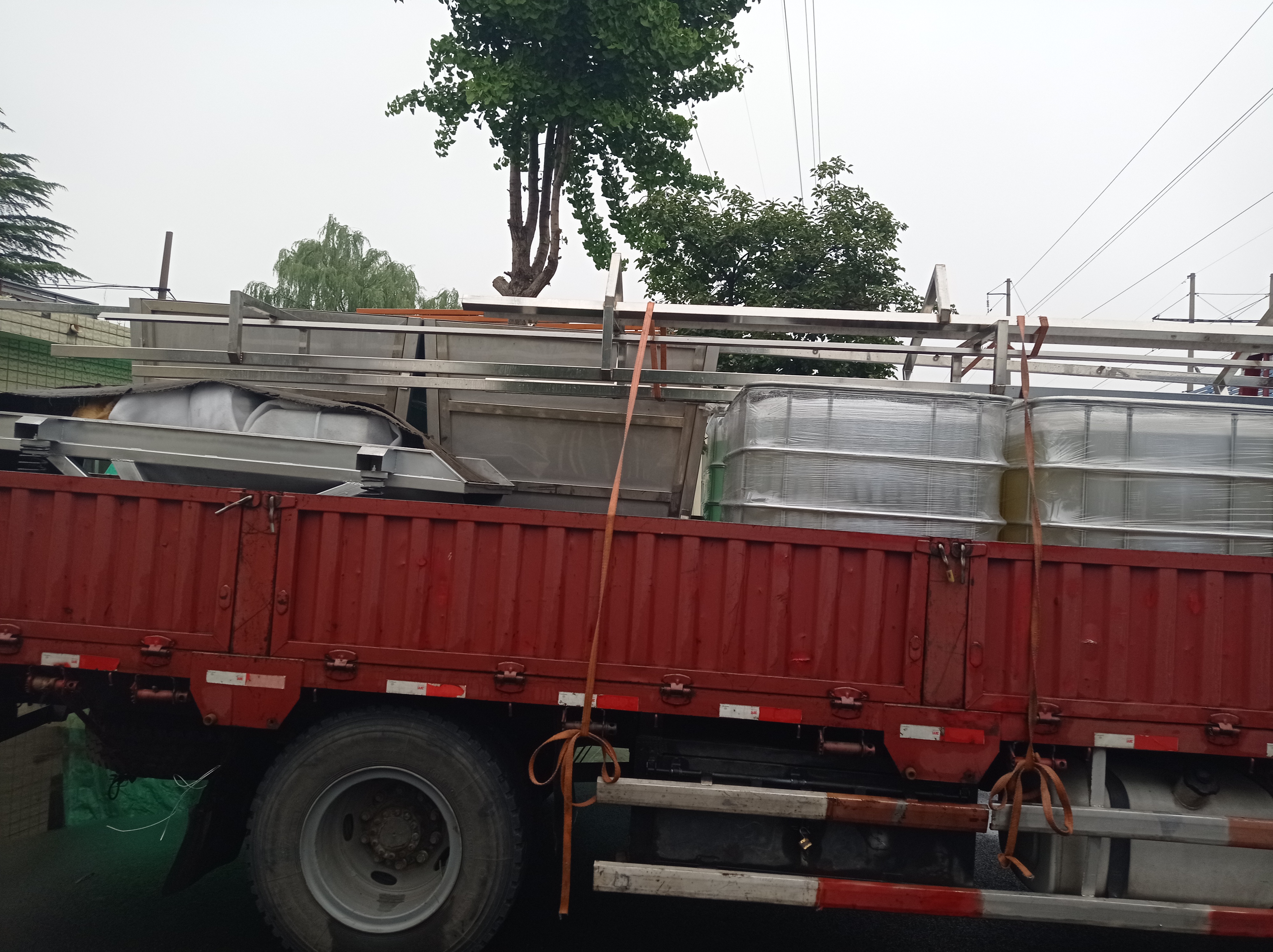 迪生机械——吉林四平客户定的豆芽淋水线设备发货了