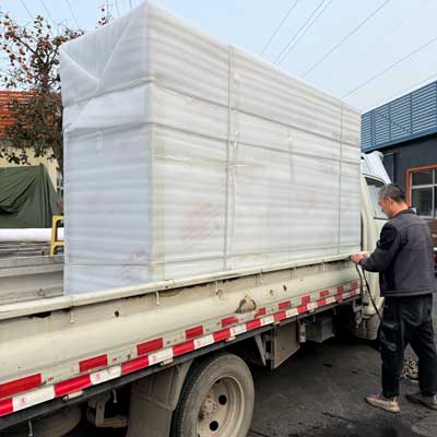 迪生机械——重庆老板订购的200型不锈钢豆芽机发走啦